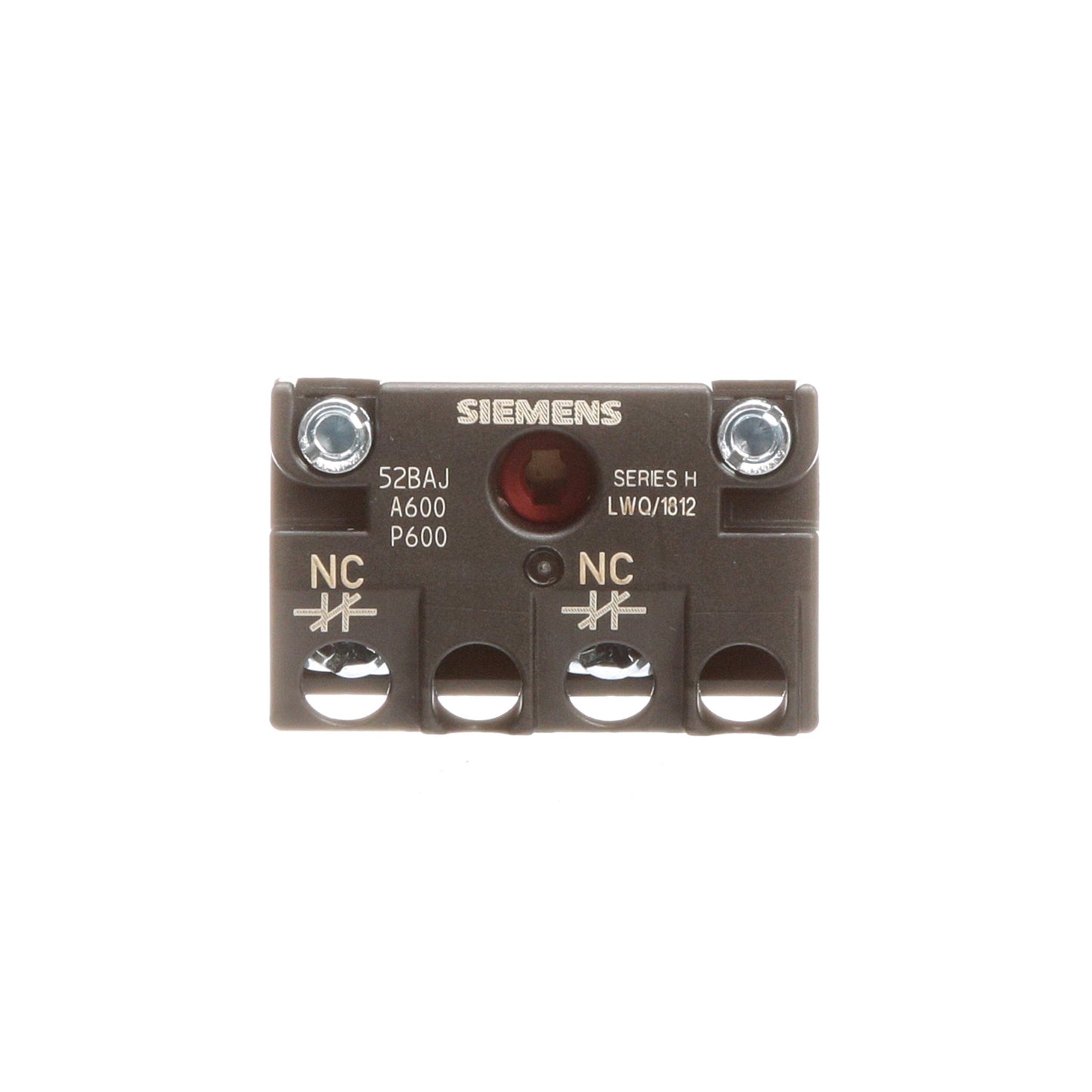 Siemens 52BAJ Motor Control Part And Accessory | 600VAC/DC 52B Series