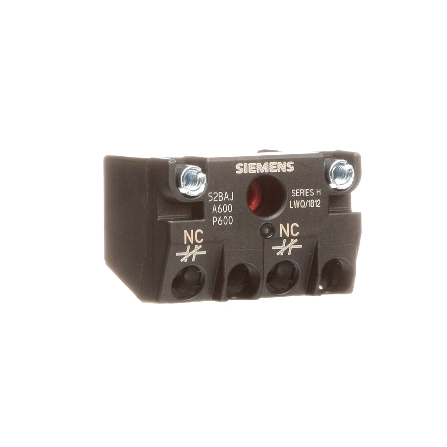 Siemens 52BAJ Motor Control Part And Accessory | 600VAC/DC 52B Series