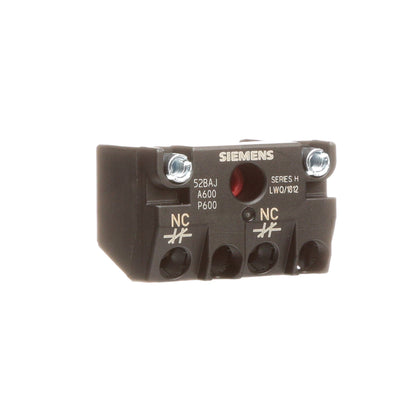 Siemens 52BAJ Motor Control Part And Accessory | 600VAC/DC 52B Series
