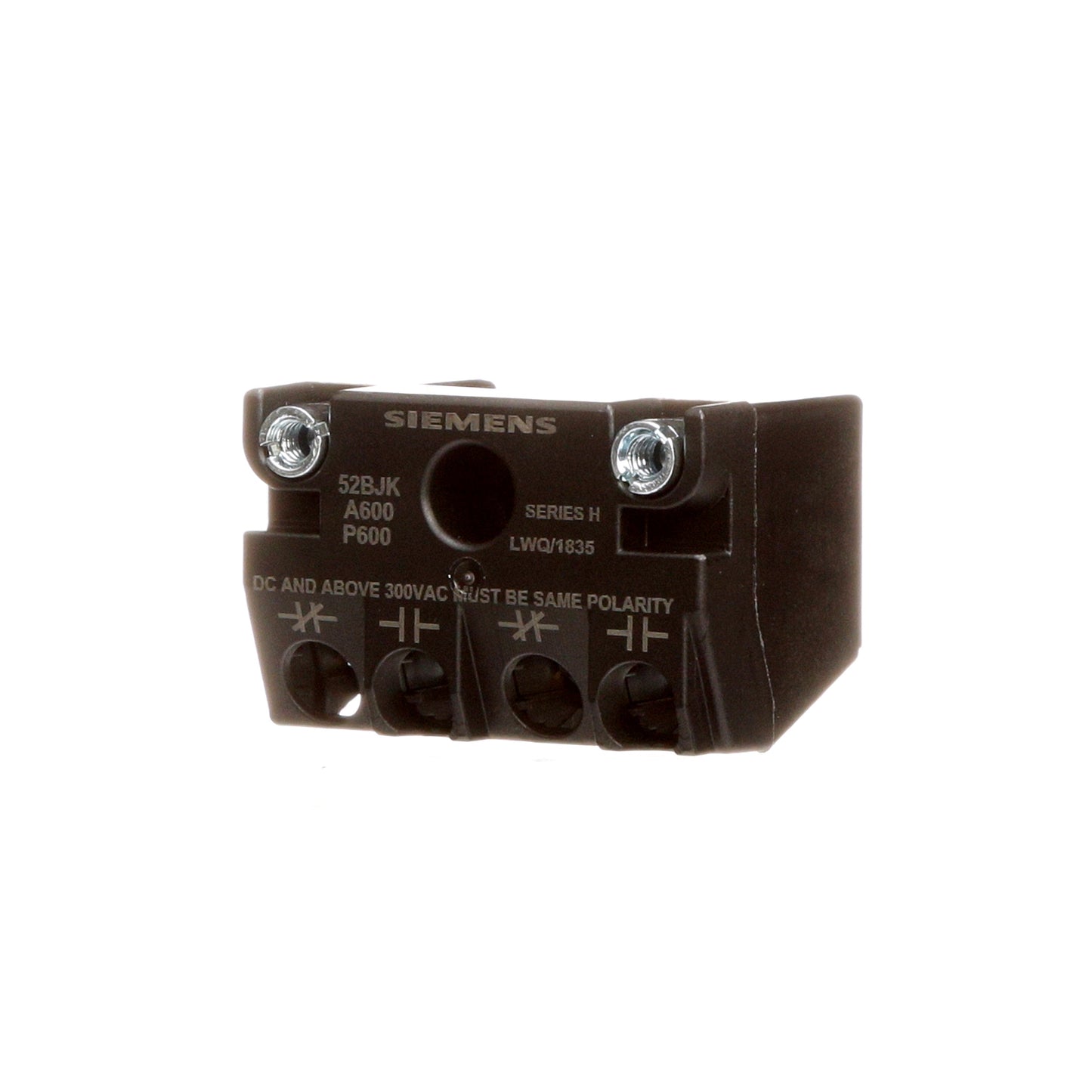 Siemens 52BJK Motor Control Contacts 600VAC/DC 52B Series