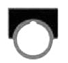 SIE 52NA37 Hand-Off-Auto Legend | 30 mm Size Brushed Aluminum Background Color