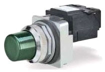 Siemens 52PL4N3 Industrial Controls Pushbutton Unit with Indicator Light Control Circuit Component