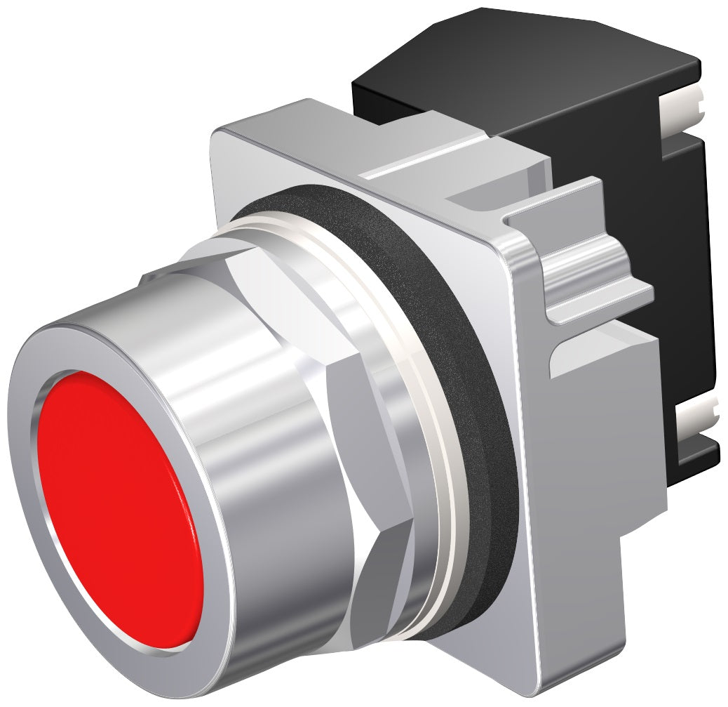 SIE 52PM8A2A Pushbutton Switch | 30MM 1NO/1NC 600VAC 10A Red