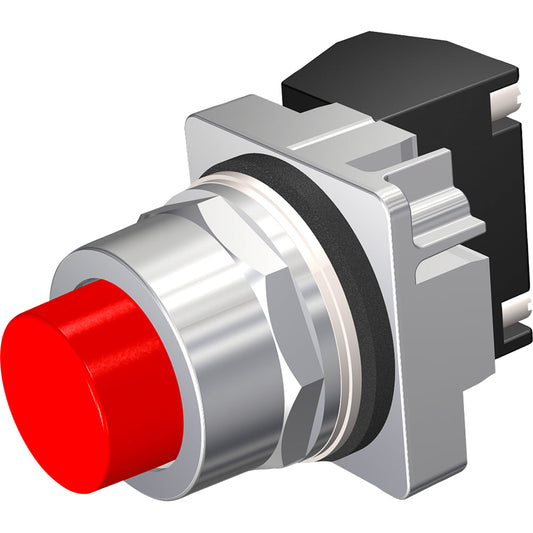 Siemens 52PM8B2J Push button switch | red mushroom head plastic construction Command 52 Command/Class 52