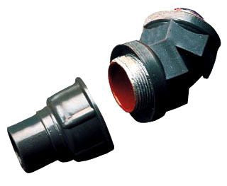 Thomas & Betts 5343 Conduit & Fittings | 45Â° Insulated Throat PVC-Coated Steel 53 Series