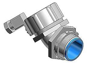 Thomas & Betts 5350GR Fittings Conduit Connector | 3" 45-Degree External Bonding Liquidtight