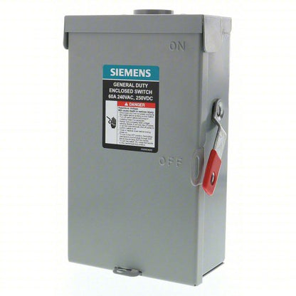 Siemens GF222NRA Disconnect Fusible Switch | 240V 40A 2P VBII Series
