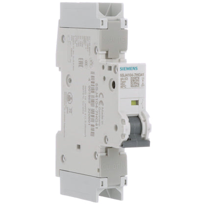 Siemens 5SJ4104-7HG41 Circuit Breaker | 240V 4A 1P 14kA@240V Feed-Thru 5SJ Series