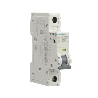 Siemens 5SJ4106-7HG40 Circuit Breaker | 240V 6A 1P 14kA@240V Feed-Thru 5SJ Series