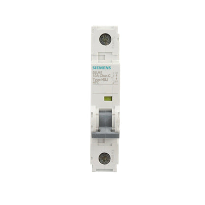 Siemens 5SJ4110-7HG40 Circuit Breaker | 240V 10A 1P 14kA@240V Feed-Thru 5SJ Series