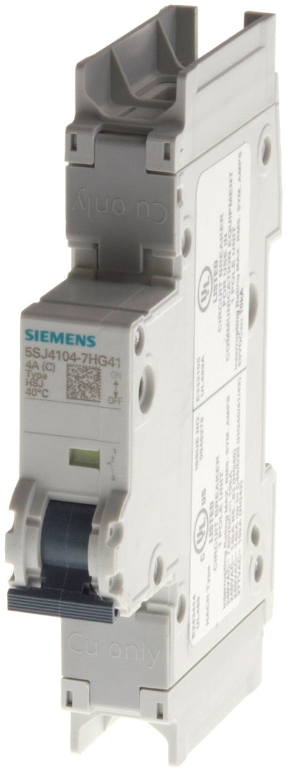 Siemens 5SJ4110-7HG41 Circuit Breaker | 240V 10A 1P 14kA@240V Feed-Thru