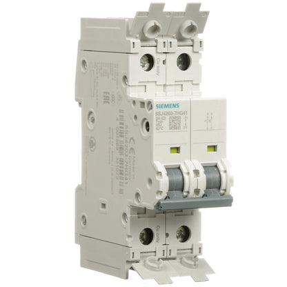 Siemens 5SJ4203-7HG41 Circuit Breaker | 240V 3A 2P 14kA@240V Feed-Thru 5SJ Series