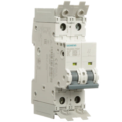 Siemens 5SJ4204-7HG41 Circuit Breaker | 240V 4A 2P 14kA@240V Feed-Thru 5SJ Series