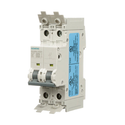 Siemens 5SJ4204-7HG41 Circuit Breaker | 240V 4A 2P 14kA@240V Feed-Thru 5SJ Series