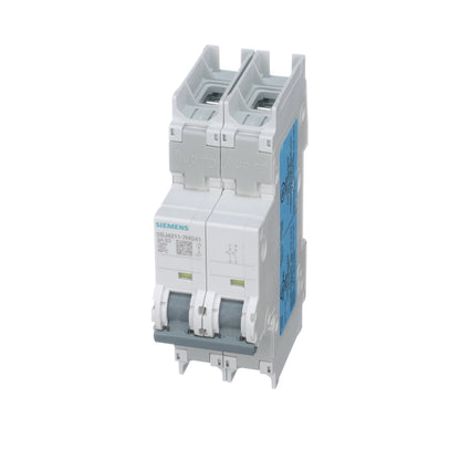 Siemens 5SJ4211-7HG41 Circuit Breaker | 240V 5A 2P 14kA@240V Feed-Thru 5SJ Series