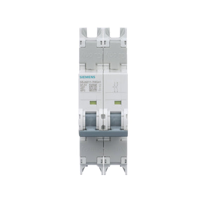 Siemens 5SJ4211-7HG41 Circuit Breaker | 240V 5A 2P 14kA@240V Feed-Thru 5SJ Series