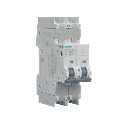 Siemens 5SJ4211-7HG41 Circuit Breaker | 240V 5A 2P 14kA@240V Feed-Thru 5SJ Series
