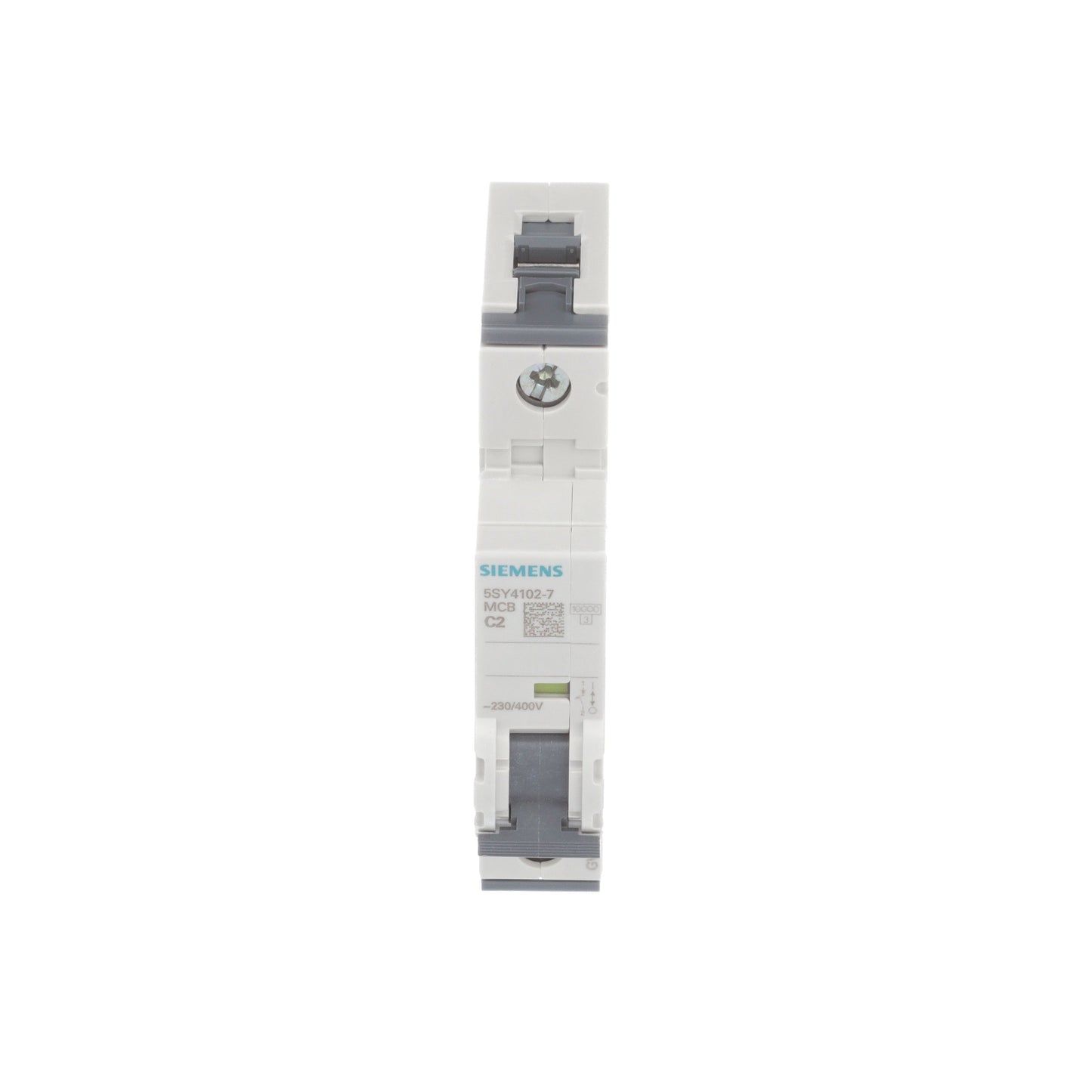 Siemens 5SY4102-7 Circuit Breaker | 400V 2A 1P 10kA@230V Feed-Thru 5SY Series