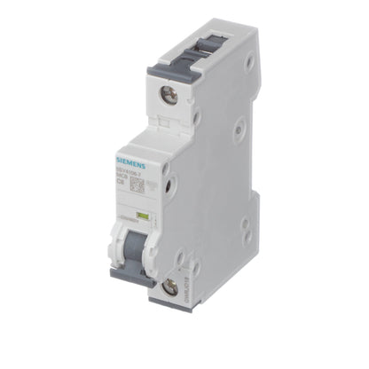 Siemens 5SY4106-7 Circuit Breaker | 400V 8A 1P 10kA@230V Feed-Thru 5SY Series