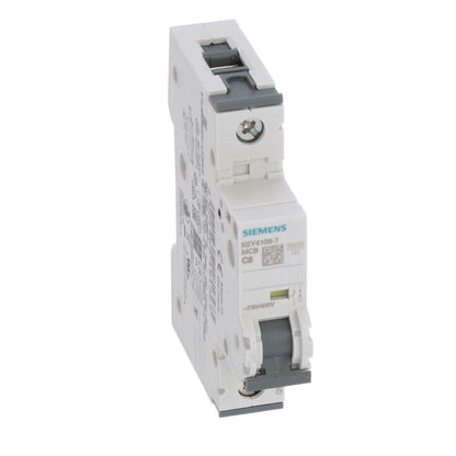 Siemens 5SY4108-7 Circuit Breaker | 1P 400V 1A Thermal Magnetic 5SY Series
