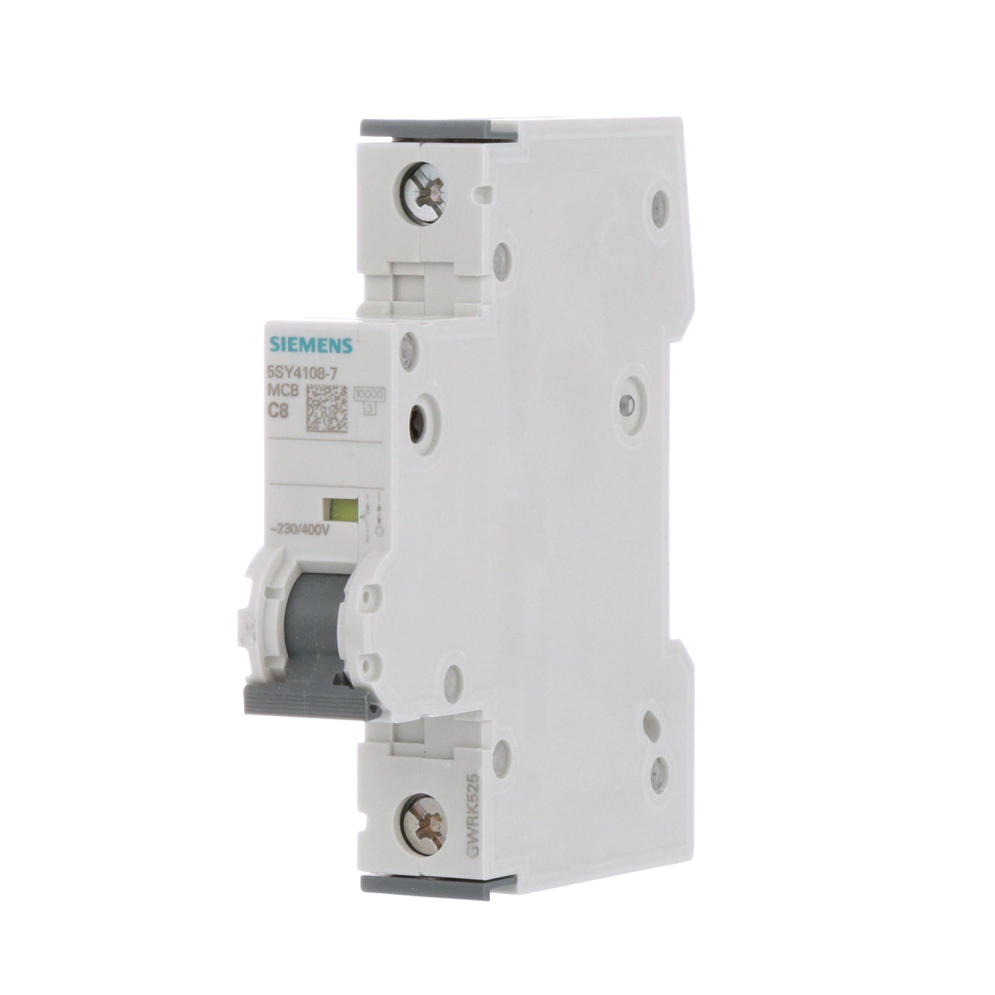 Siemens 5SY4108-7 Circuit Breaker | 1P 400V 1A Thermal Magnetic 5SY Series