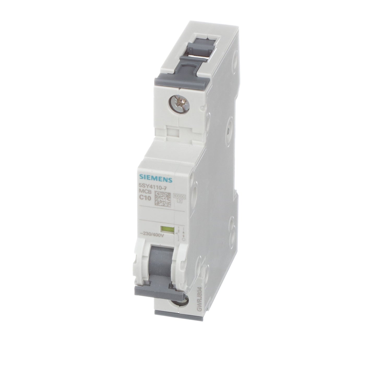 Siemens 5SY4110-7 Circuit Breaker | 400V 16A 1P 10kA@230V Feed-Thru 5SY Series