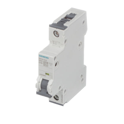 Siemens 5SY4110-7 Circuit Breaker | 400V 16A 1P 10kA@230V Feed-Thru 5SY Series