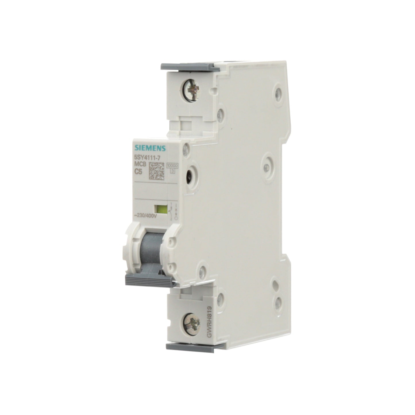 Siemens 5SY4111-7 Circuit Breaker | 400V 6A 1P 10kA@230V Feed-Thru 5SY Series