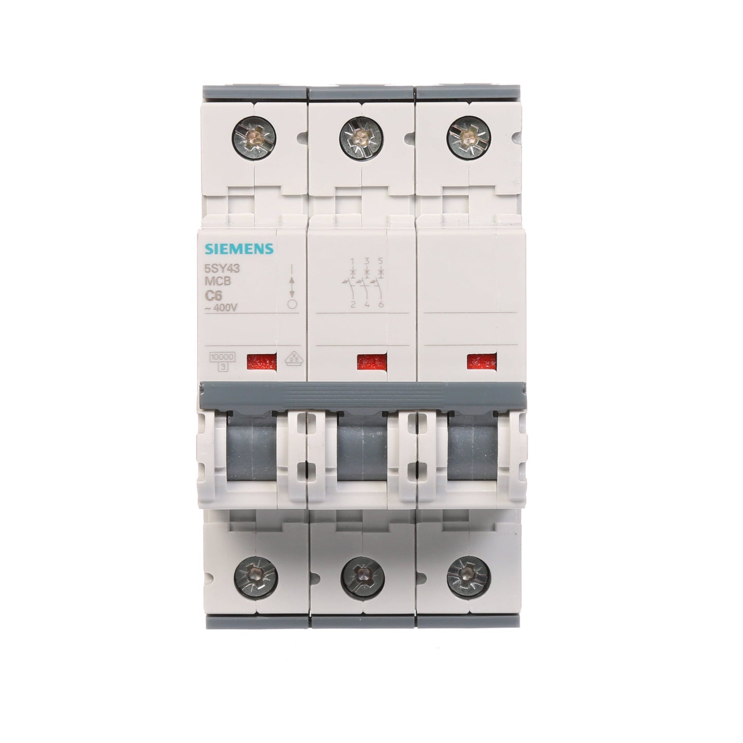 Siemens 5SY4306-7 Circuit Breaker 10kA@400V 5SY Series