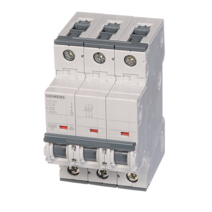 Siemens 5SY4332-7 Circuit Breaker | 3P 400V 32A 10kA@400V Thermal Magnetic 5SY Series