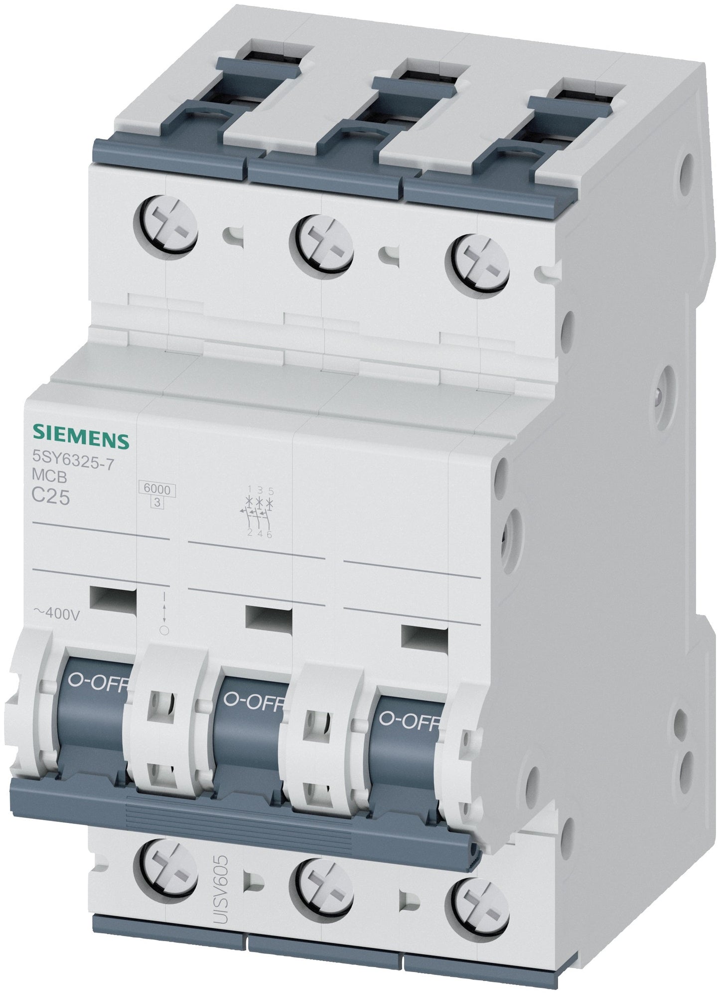SIE 5SY63257 Supplementary Protector | 3P 25A 400V