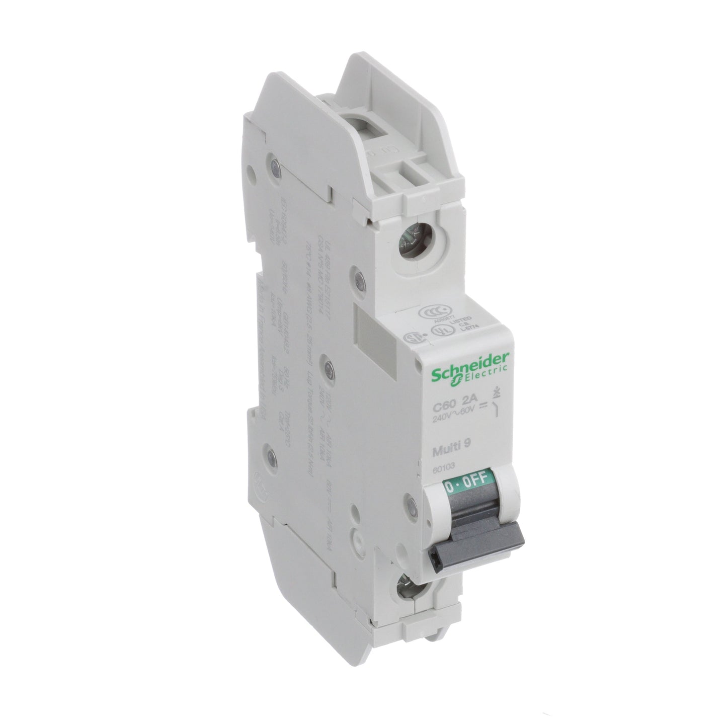 Schneider Electric 60103 Circuit Breaker | 10kA@120V Multi9