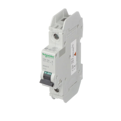 Square D 60106 Circuit Breaker | 240V 5A 1P 10kA@120V Feed-Thru Multi9 C60