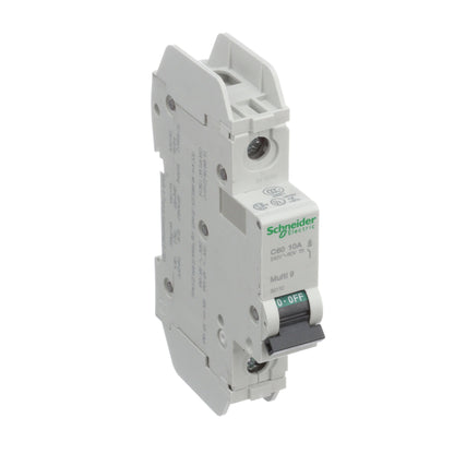 Square D 60110 Circuit Breaker | 240V 10A 1P 10kA@120V Feed-Thru Multi9 C60