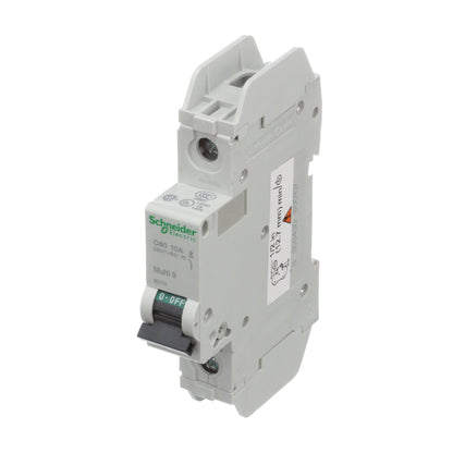Square D 60110 Circuit Breaker | 240V 10A 1P 10kA@120V Feed-Thru Multi9 C60