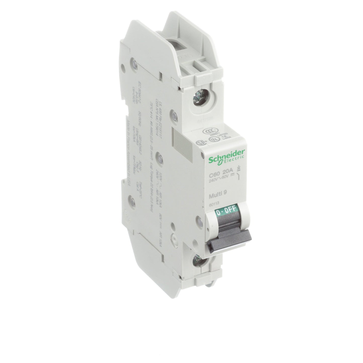 ABB 60113 Circuit Breaker | Multi9 C60 240V 20A