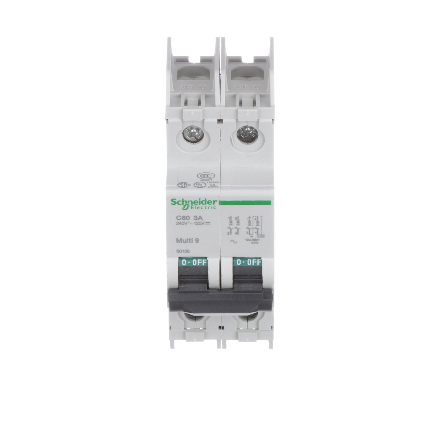 Thomas & Betts 60138 Circuit Breaker | 240V 3A