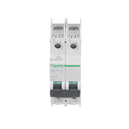 Square D 60163 Circuit Breaker | 240V 15A 2P 10kA@240V Feed-Thru