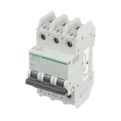 Schneider Electric 60179 Circuit Breaker | 240V 15A 3P 10kA@240V Feed-Thru Multi9