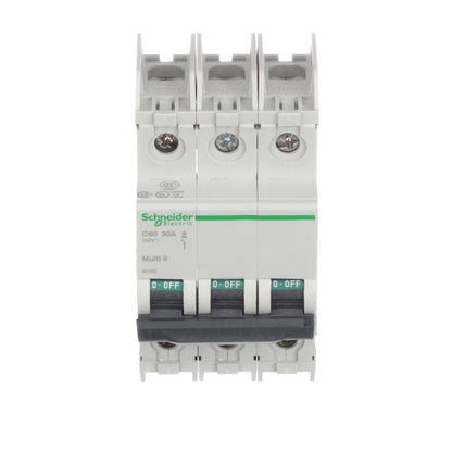 Square D 60182 Circuit Breaker | 240V 30A 3P 10kA@240V Feed-Thru