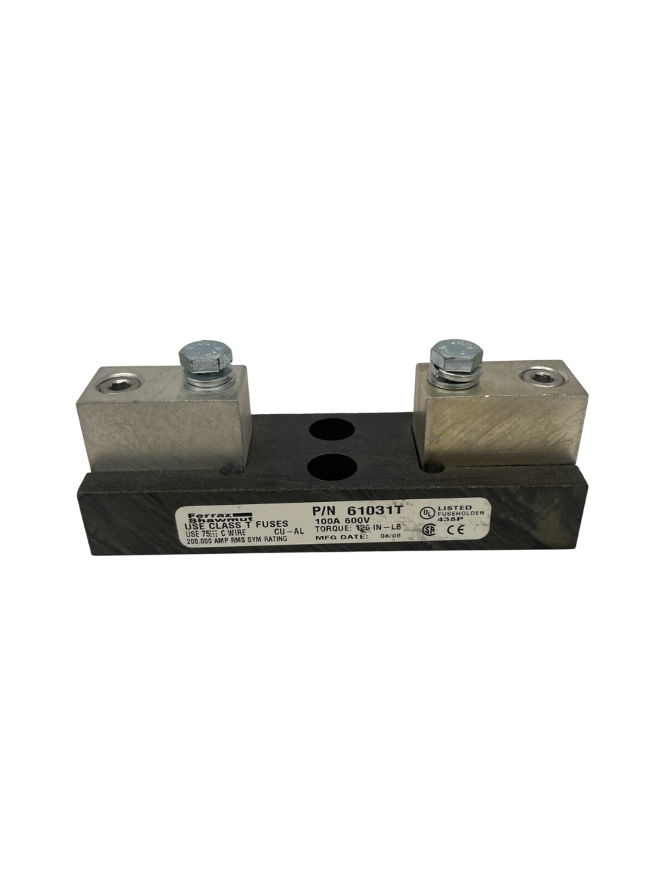 Mersen, Ferraz Shawmut 61031T Fuse | Amp-Trap A6T 600V 100A