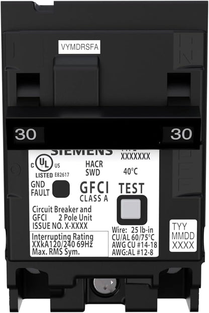Siemens Q230GFN Circuit Breaker Molded Case