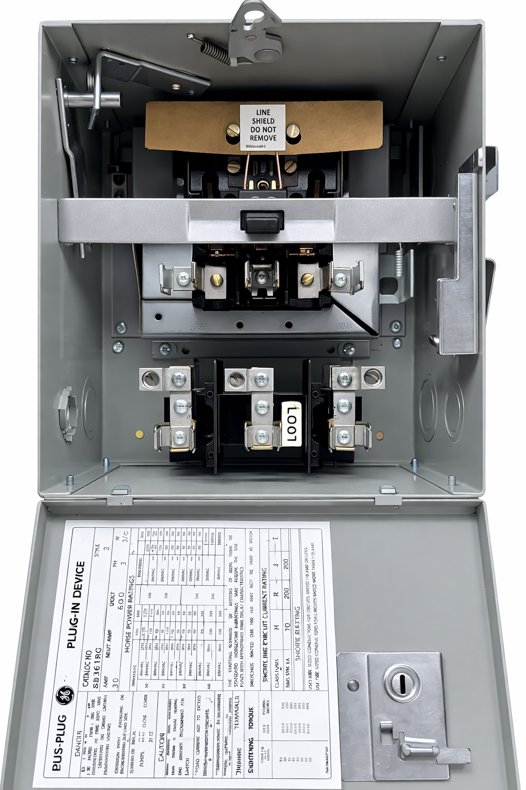 General Electric SB361IP Bus Plug | Spectra SB 600V 30A