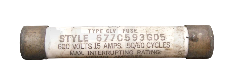 Eaton 677C593G05 Fuse | 600V 15A Ferrule