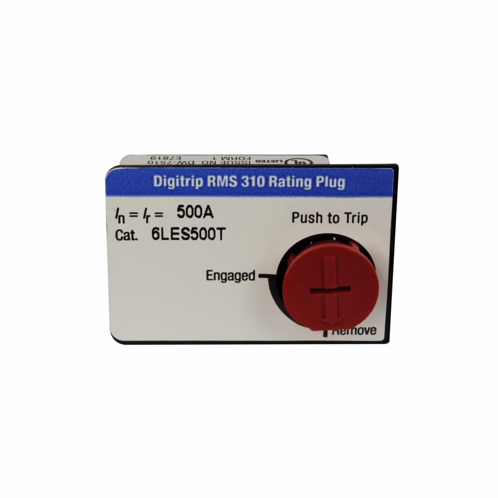6LES500T  Cutler Hammer  Circuit Breaker Rating Plugs rated for 500A - Essential Electric Supply