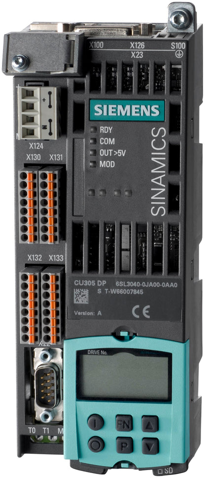 SIE 6SL30400JA000AA0 CNTRLR UNIT | PROFIBUS Type 73mm W X 55mm D X 183.2mm H Sinamics S110