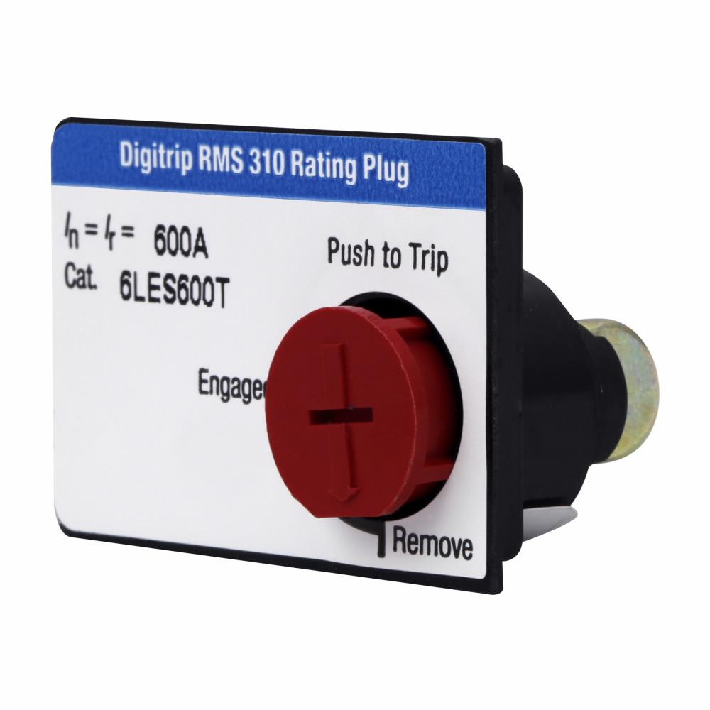 Cutler Hammer 6LES600T Circuit Breaker Rating Plug 600A Series C