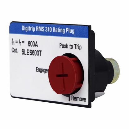 Cutler Hammer 6LES600T Circuit Breaker Rating Plug 600A Series C