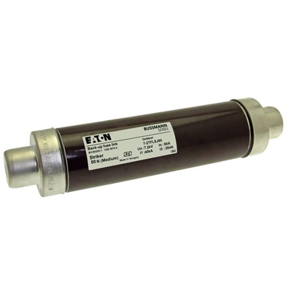 Cooper Bussmannn 7.2TFLSJ80 DIN Medium Voltage Fuse | 7200V 80A 40kA@7.2kV