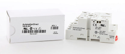 Automation Direct 750-3C-SKT Motor Control Part And Accessory Relay Socket